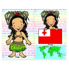 Almofadas - Missões - Criança Tonga G